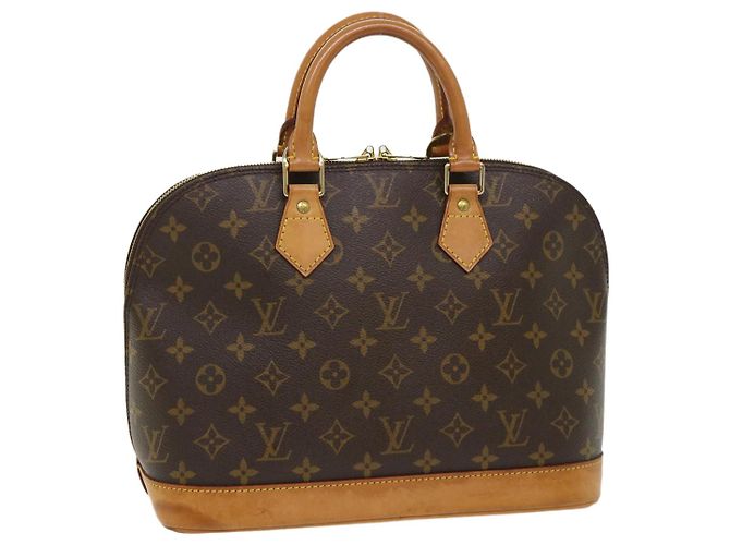 LOUIS VUITTON Sac à main Alma monogramme M51130 LV Auth bs6554