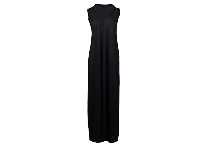 Autre Marque Diliborio Long Dress Black Cotton  ref.978439