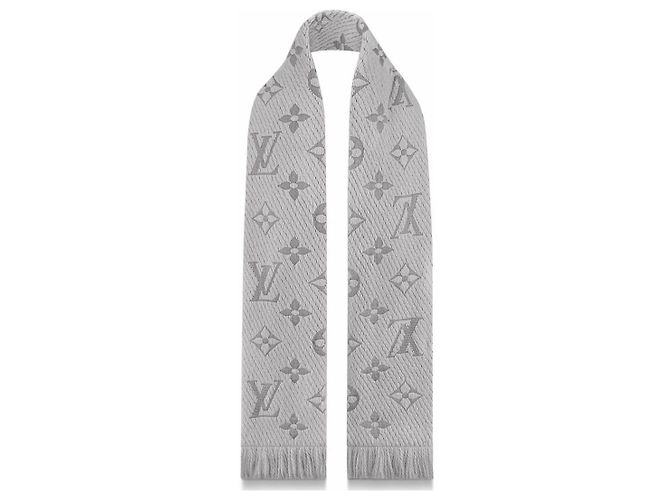Louis Vuitton Logomania Schal Grau