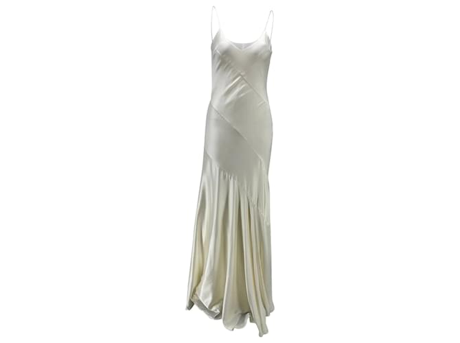 CULT GAIA  Dresses T.International S Silk White  ref.978584