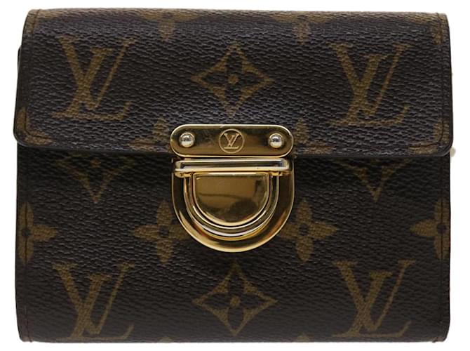 LOUIS VUITTON Multicolor Portefeuille Koala Wallet Black M58015 LV Auth  yt501