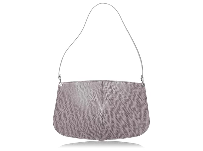 RvceShops Revival, Purple Louis Vuitton Epi Demi Lune Pochette Bag