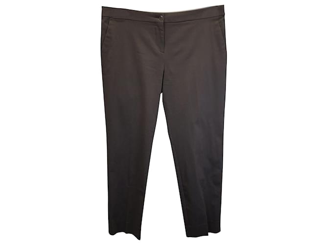 Pantalones cónicos de Etro en algodón gris oscuro  ref.979035