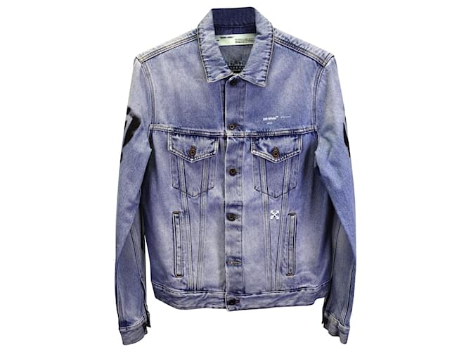 Veste en outlet jean off white