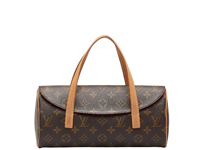 Louis Vuitton Monogram Sonatine M51902 Brown Cloth  ref.979224