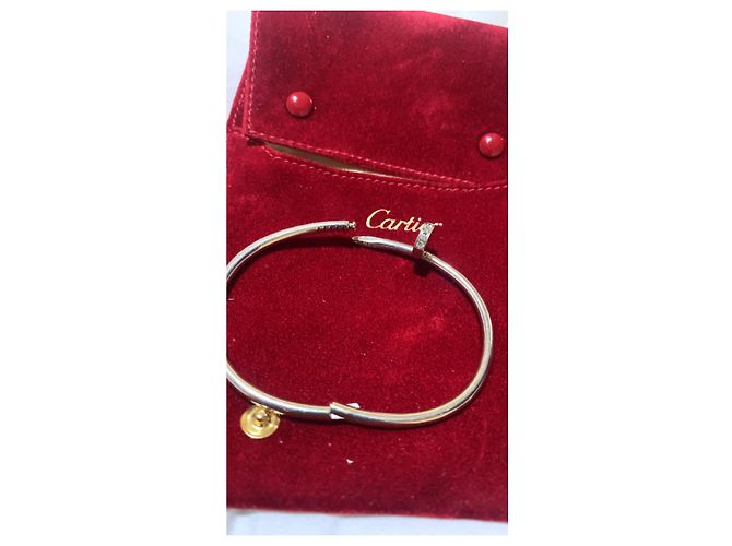 Cartier Diamanti Juste Un Clou Silver hardware