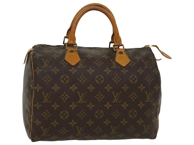 Louis Vuitton Damier Azur Speedy 25 Hand Bag N41534 LV Auth 42424