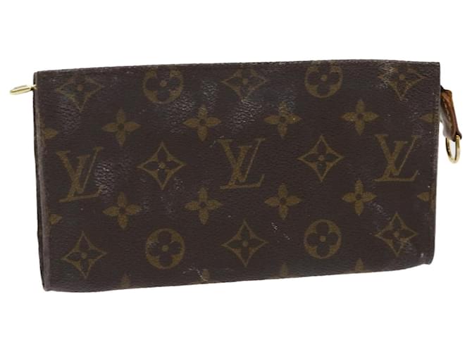 LOUIS VUITTON Monogram Bucket GM Pouch Accessoire Pouch LV Auth 46802 Toile Monogramme  ref.979396