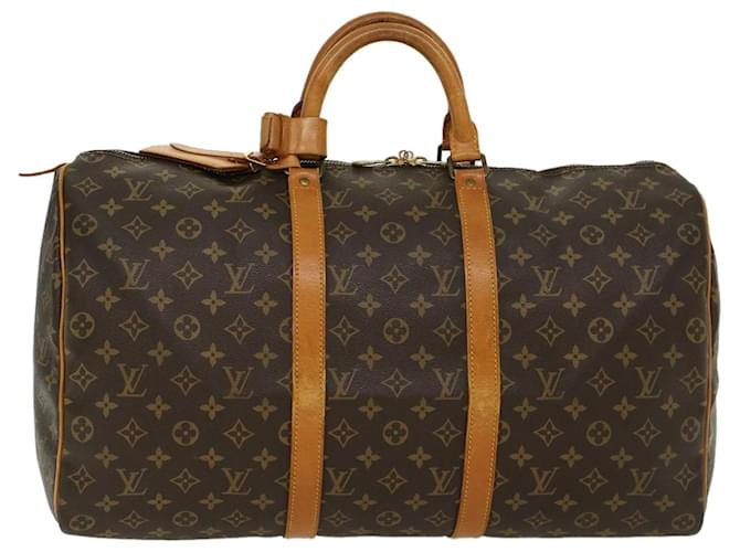 Louis Vuitton Monogram Keepall 50 M41426 Boston Bag
