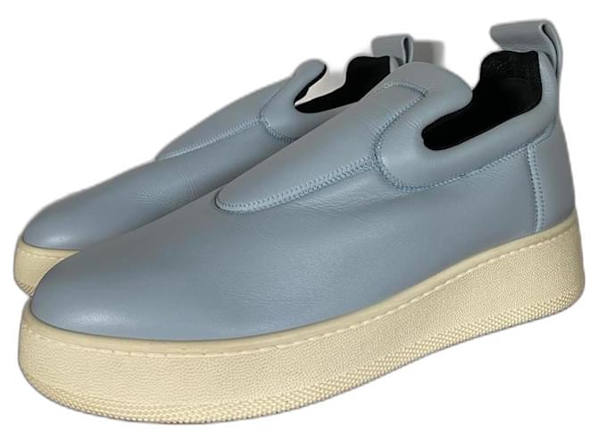 Céline Sneakers Light blue Leather  ref.979516