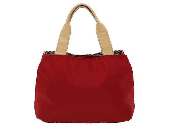 BURBERRY Synthétique Rouge  ref.979854