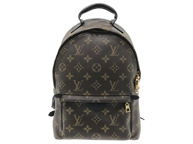 LOUIS VUITTON Palm Springs PM Monogram Reverse Canvas Backpack Brown