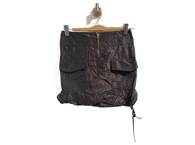Saias TOM FORD T.IT 38 Seda Marrom