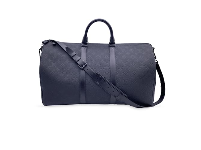 Louis Vuitton Keepall Bandouliere 55 Camo Monogramouflage Weekend Travel  Bag