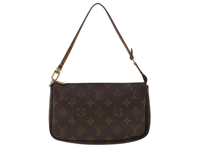 Zippy Louis Vuitton Pochette Accessoires Marrone