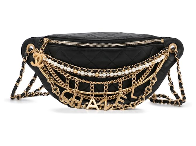 chanel gold chain handbag strap