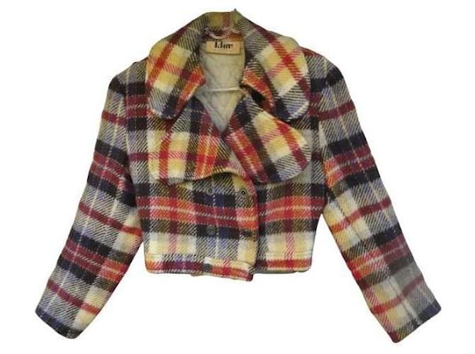 Autre Marque casaco vintage 70tamanho de 38 Multicor Lã  ref.981088
