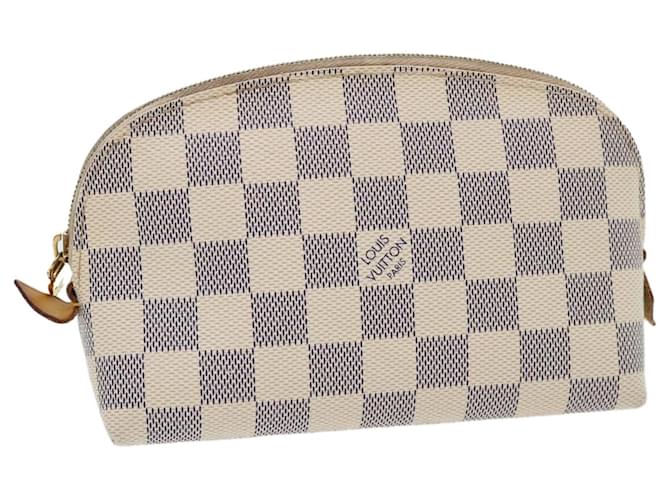 Louis Vuitton Damier Azur Toiletry Pouch Cosmetic Bag