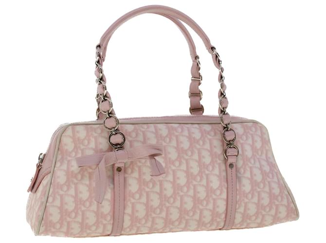 Christian Dior Pink Monogram Mini Bag