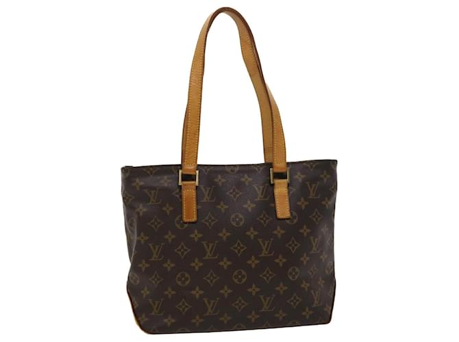 Louis Vuitton Monogram LV Cabas Piano Tote Shoulder Bag M51148