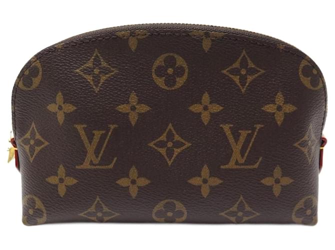 LOUIS VUITTON Trousse Makeup Used Handbag Pouch Damier N51982