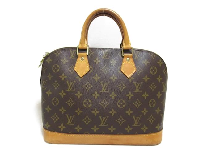 LOUIS VUITTON Alma M51130 Monogram Women's Handbag Canvas