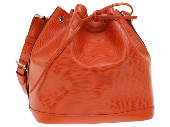 LOUIS VUITTON Epi Noe Shoulder Bag Orange M40677 LV Auth 46349 Leather  ref.981597