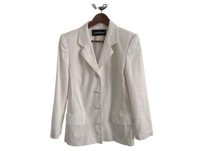 Giacca Louis Féraud in cotone bianco