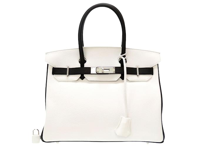 Hermès Birkin 30 White Leather ref.982147 - Joli Closet
