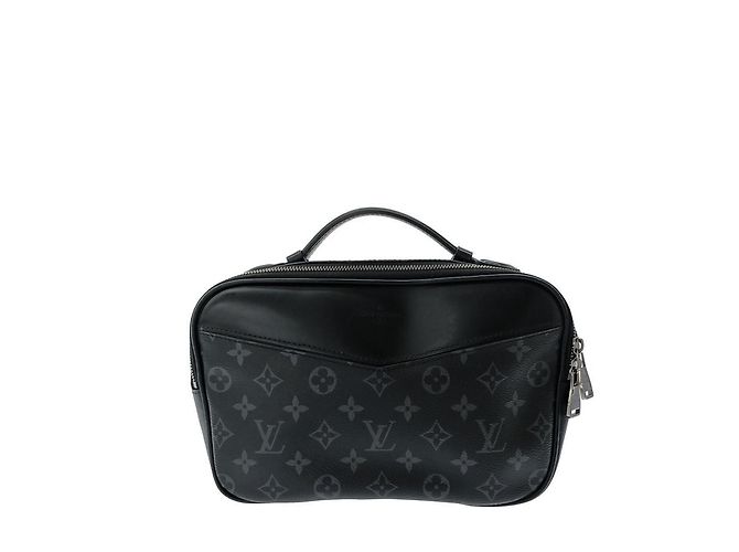 Bumbag Louis Vuitton Riñonera negra Monogram Eclipse Explorer Negro