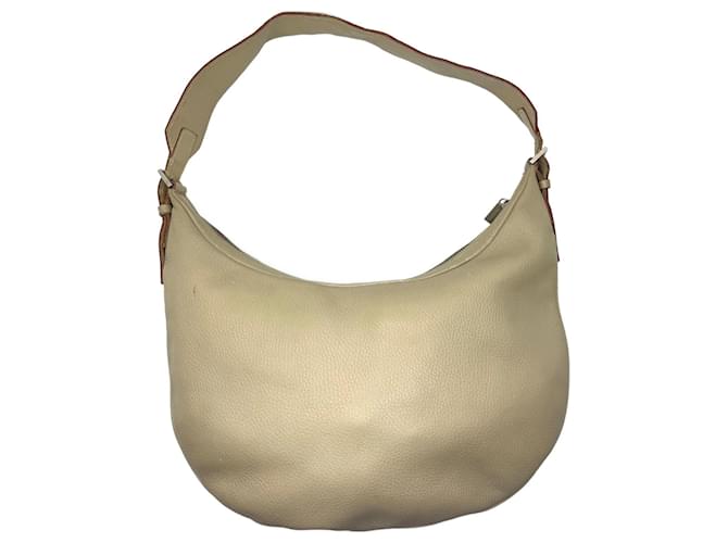 Autre Marque Burberry Taupe Mini in Beige Leather Shoulder Bag  ref.982457