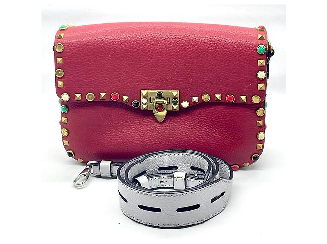Chitarra Rockstud Valentino Garavani Rosso 