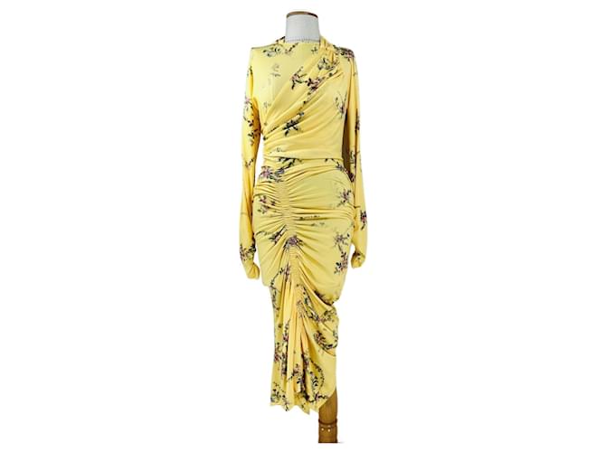 Preen By Thornton Bregazzi Dresses Multiple colors Yellow Polyester Elastane  ref.982972