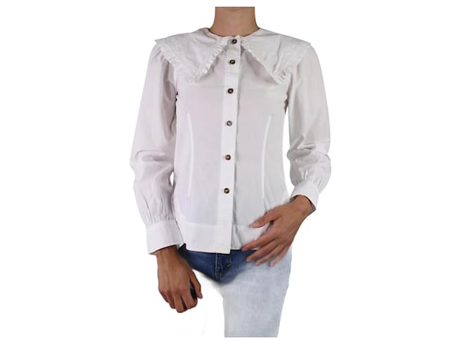 Camicia con bottoni sales sul colletto