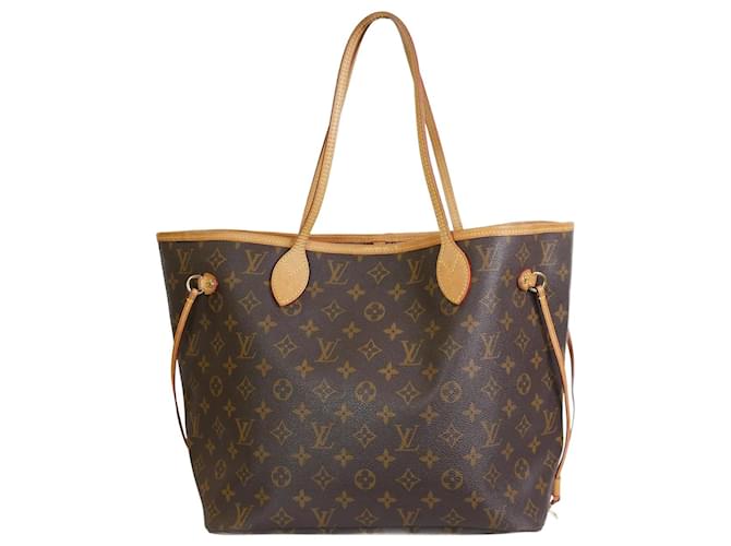 Louis Vuitton brown monogram 2009 NEVERFULL MM TOTE BAG Cloth ref.983286 -  Joli Closet