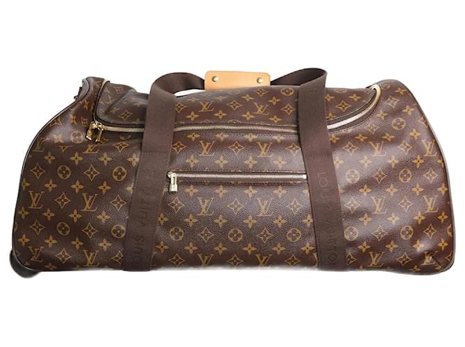 Louis Vuitton Brown 2014 Monogram duffle suitcase Cloth ref.983962 - Joli  Closet