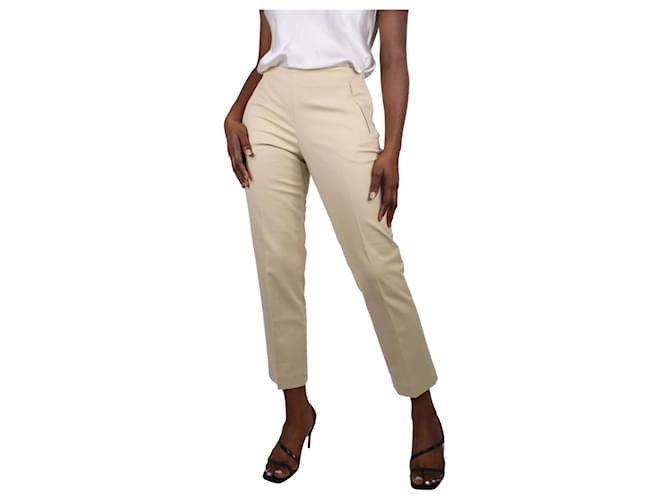 The row Pantaloni color crema - taglia US 6 Crudo Cotone  ref.984284