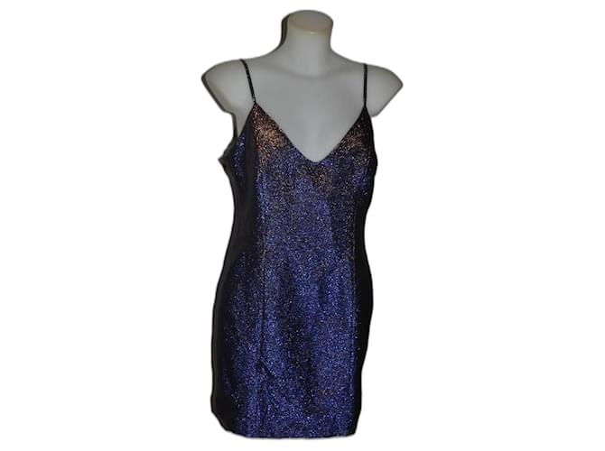 Topshop neues Kleid Mehrfarben Synthetisch Baumwolle  ref.984357