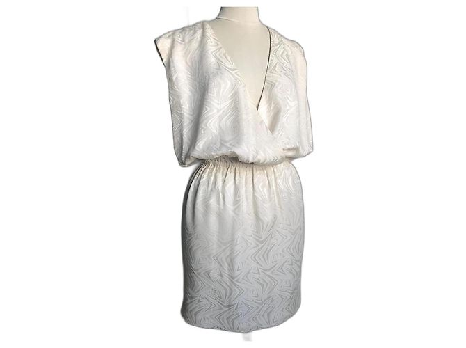 Courreges Vintage Courrèges-Kleid Aus weiß