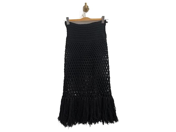 ALANUI  Skirts T.International XS Wool Black  ref.984385