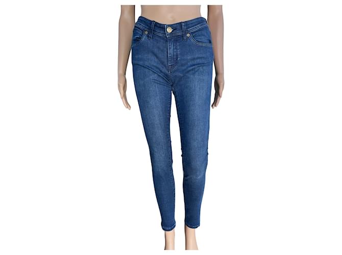 Burberry Brit Jeans Blu Giovanni  ref.984448