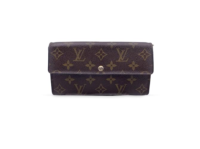 Shop Louis Vuitton PORTEFEUILLE SARAH Sarah Wallet (N63208) by