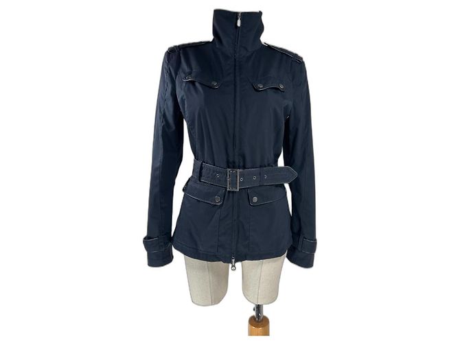 Giacca Belstaff Nera in Cotone Nero