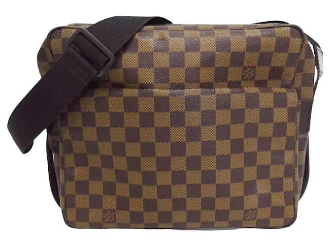 Louis Vuitton Damier Azur Naviglio Shoulder Bag N51189 LV Auth nh257