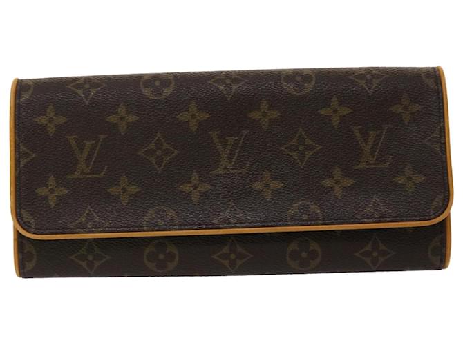 Louis Vuitton Twin Brown Cloth  ref.984777