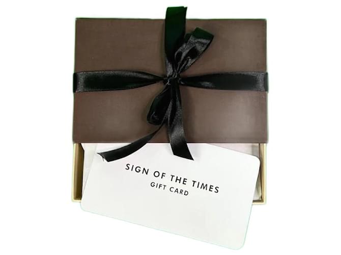 Autre Marque Sign of the Times Gift Card  ref.985131