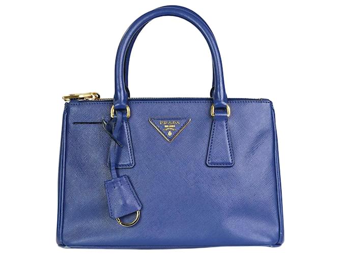 Prada Medium Saffiano Lux Promenade Bag - Pink Handle Bags