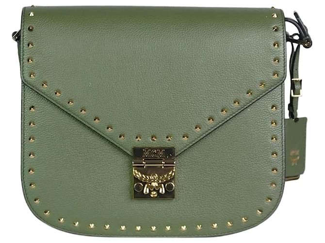 Handbag Mcm Woman Color Green