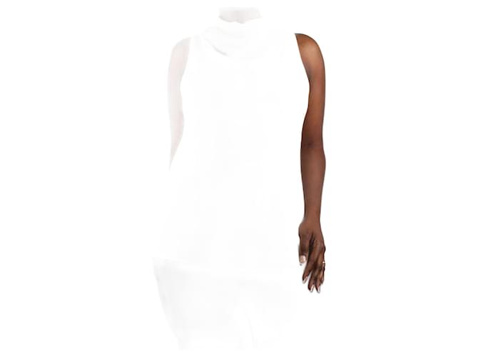 The row Cream sleeveless top - size US 10 Viscose Elastane  ref.985322
