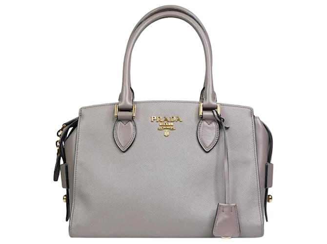 Bolsos con asa superior Mujer, Bolso Prada Galleria Grande En Piel  Saffiano Negro